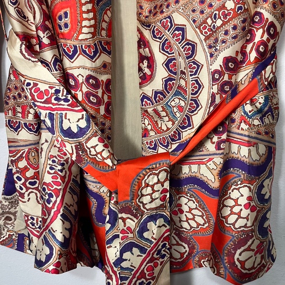 Zara belted paisley printed kimono NWT - Picture 8 of 8